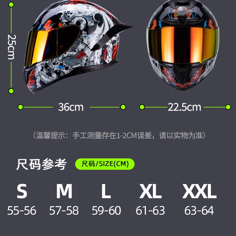 SER Sportbike Helmet