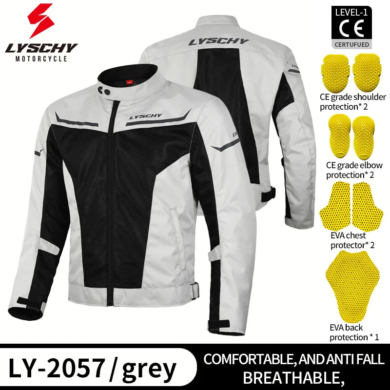 LYSCHY Motorcycle Jacket Summer