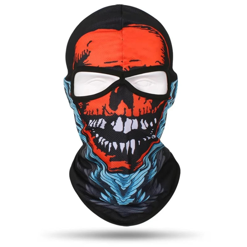 Motorcycle Skull Face Mask