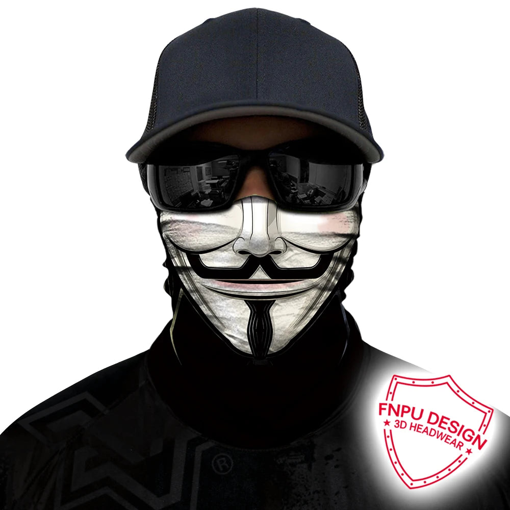 Motorcycle Mask Scarf Half Face