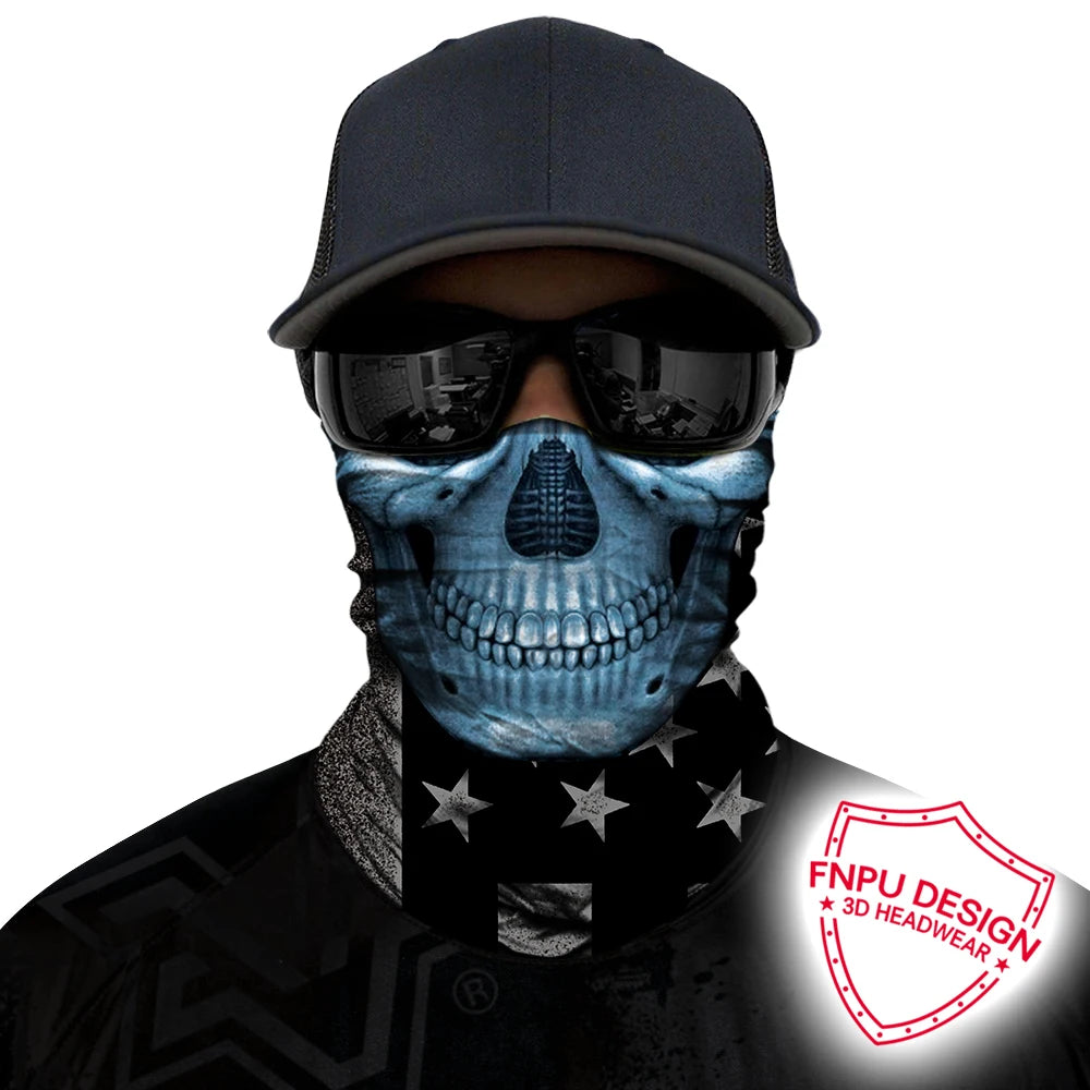 Motorcycle Mask Scarf Half Face