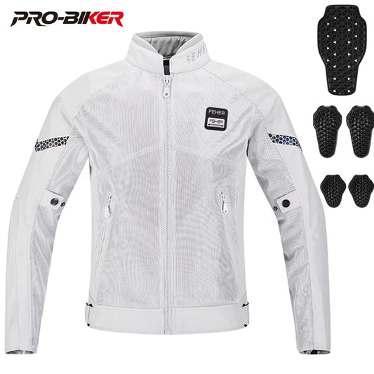 Summer Motorcycle Jacket Pro-Biker