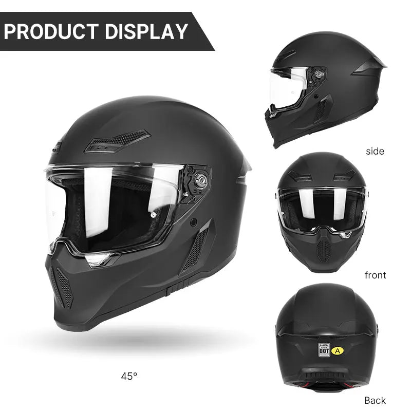 KAESE Classic Sportbike Helmet