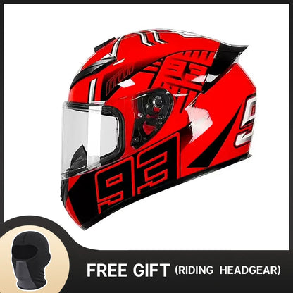 RED VENOM SPORTBIKE HELMET AND MORE