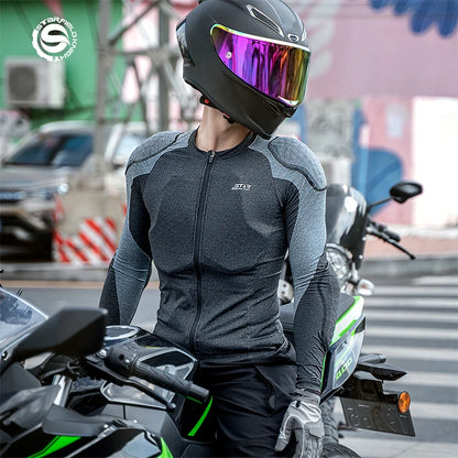 Summer Men Motorcycle Soft Armor