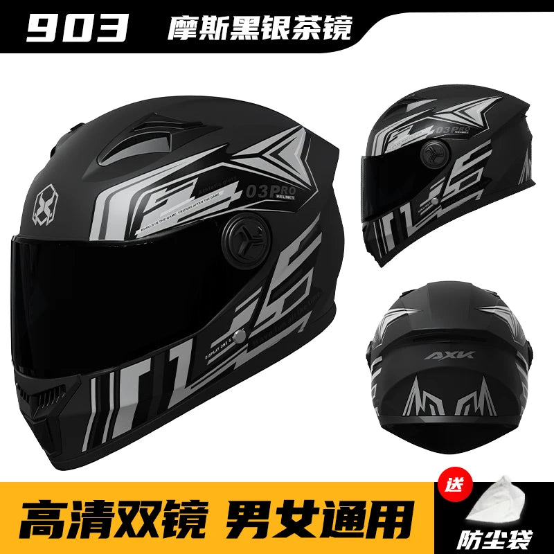 Electric Sportbike Helmet Winter
