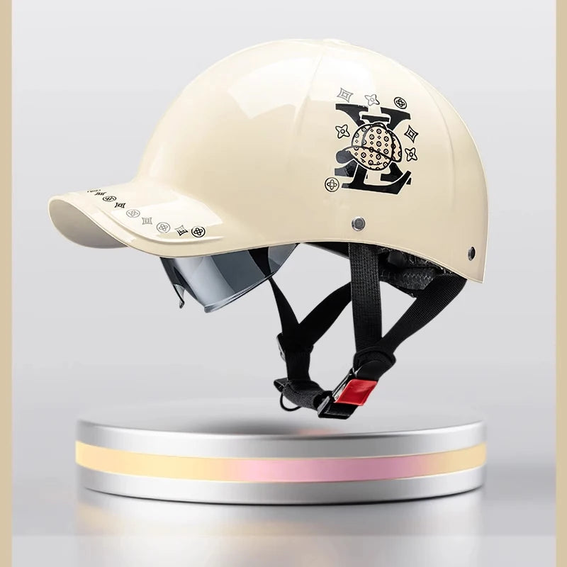 Motorcycle helmet Baseball-Cap for Electric Bikes 2025