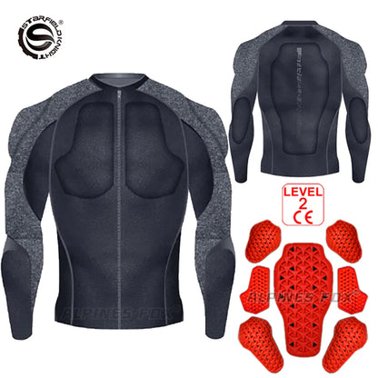 Summer Men Motorcycle Soft Armor