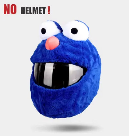 Motorcycle Full Helmet Cover Cartoon Plush