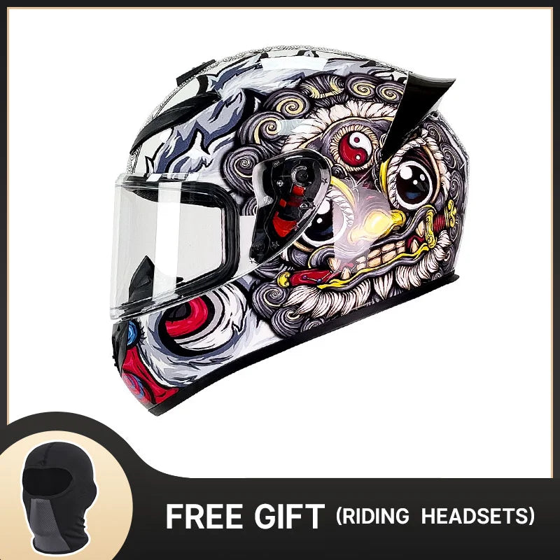 RED VENOM SPORTBIKE HELMET AND MORE