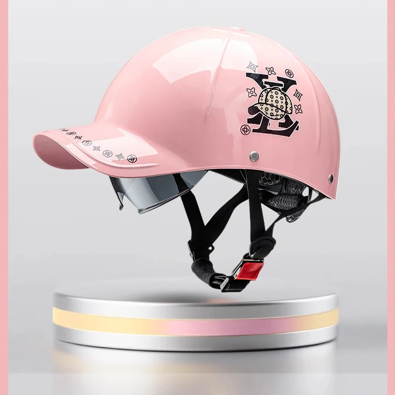Motorcycle helmet Baseball-Cap for Electric Bikes 2025