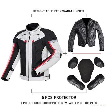 Motorcycle Jacket Ghost Racing