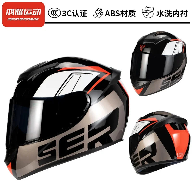 SER Sportbike Helmet