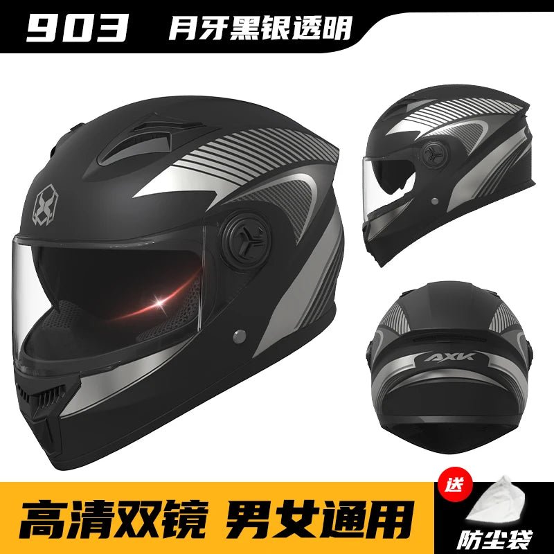 Electric Sportbike Helmet Winter
