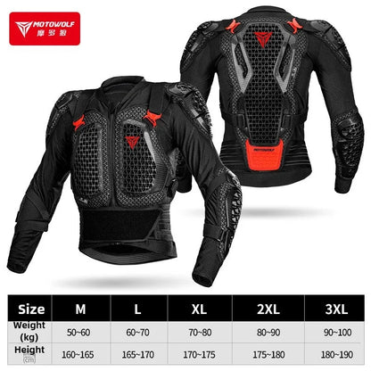 Motorcycle Jacket Body Armor