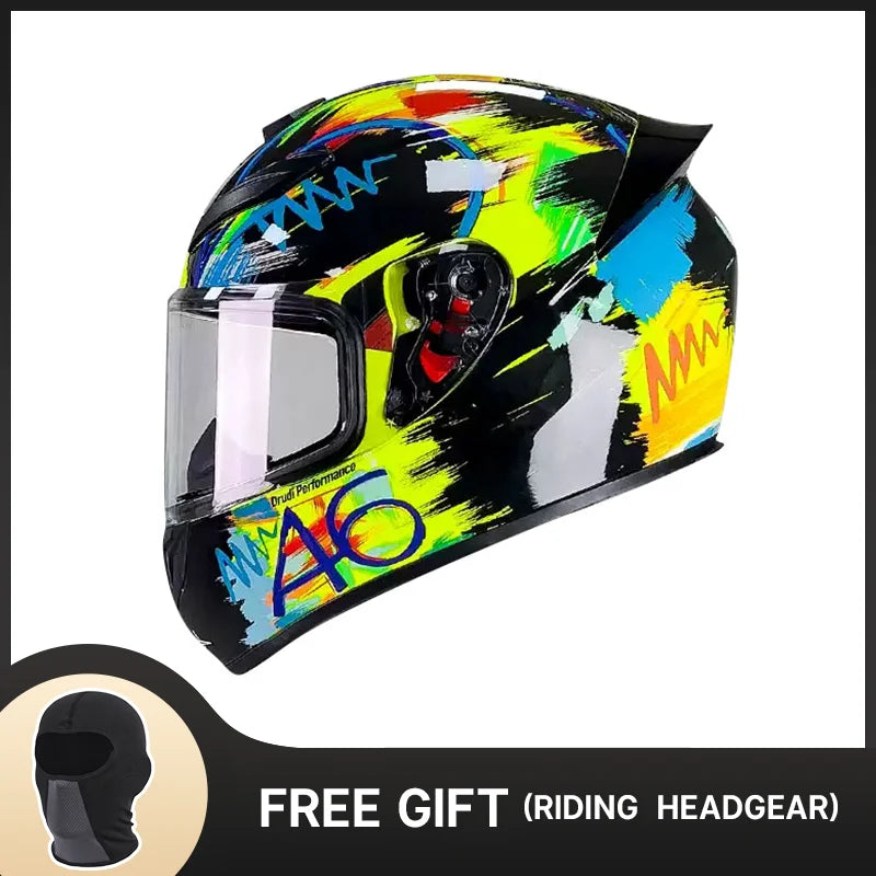 RED VENOM SPORTBIKE HELMET AND MORE