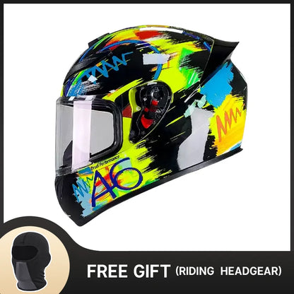 RED VENOM SPORTBIKE HELMET AND MORE