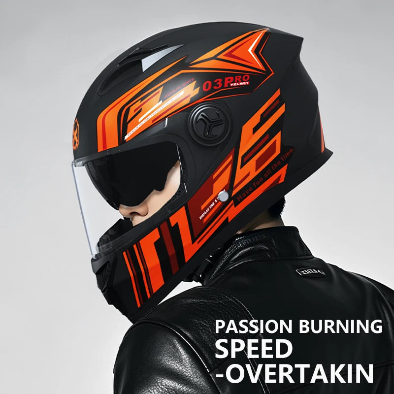 Electric Sportbike Helmet Winter