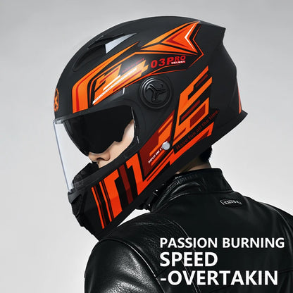 Electric Sportbike Helmet Winter