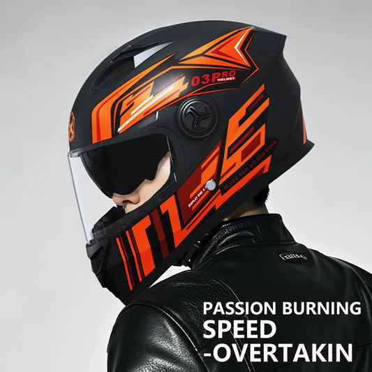 Electric Sportbike Helmet Winter