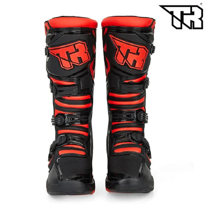 Men's Women Racing Boots Anti Fall Motocross Boots Wear-resistant Motorcycle Boots Safe Riding Equipment Rally Shoes