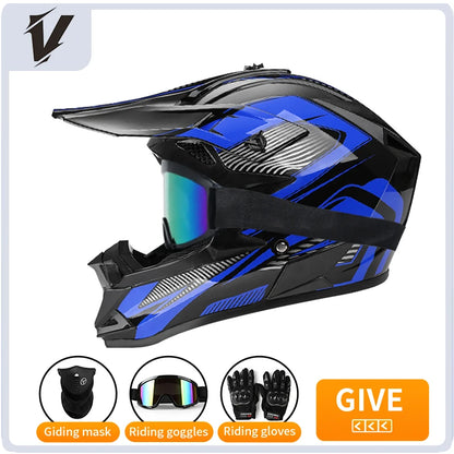 Motorbike Helmet Full Face Helmet + gifts