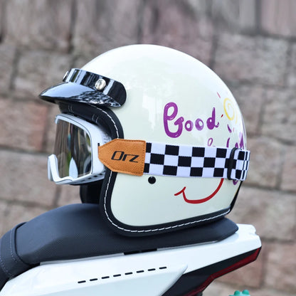 ORZ Retro Motorcycle Helmet