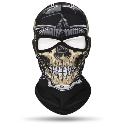 Motorcycle Skull Face Mask