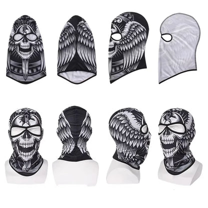 Motorcycle Skull Face Mask