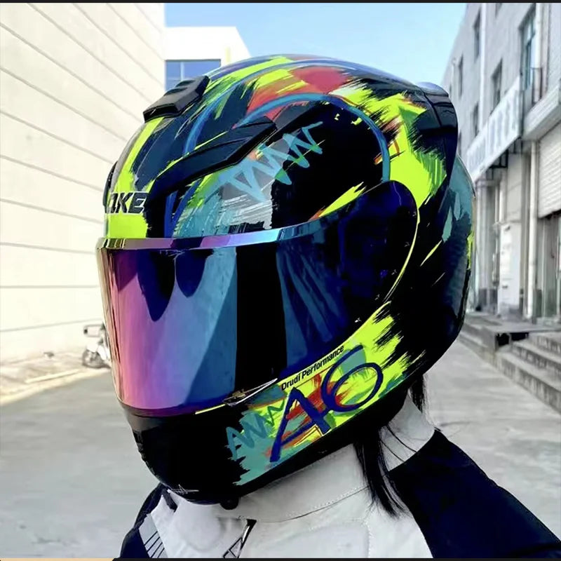 RED VENOM SPORTBIKE HELMET AND MORE