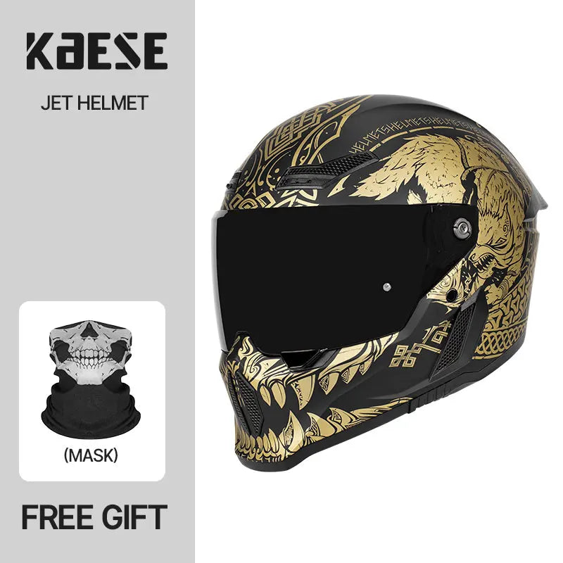 KAESE Classic Sportbike Helmet