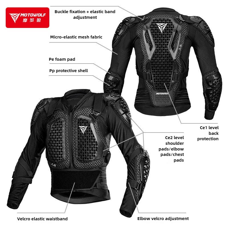 Motorcycle Jacket Body Armor