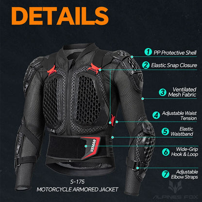 VEMAR 2025 Motorcycle Body Armor