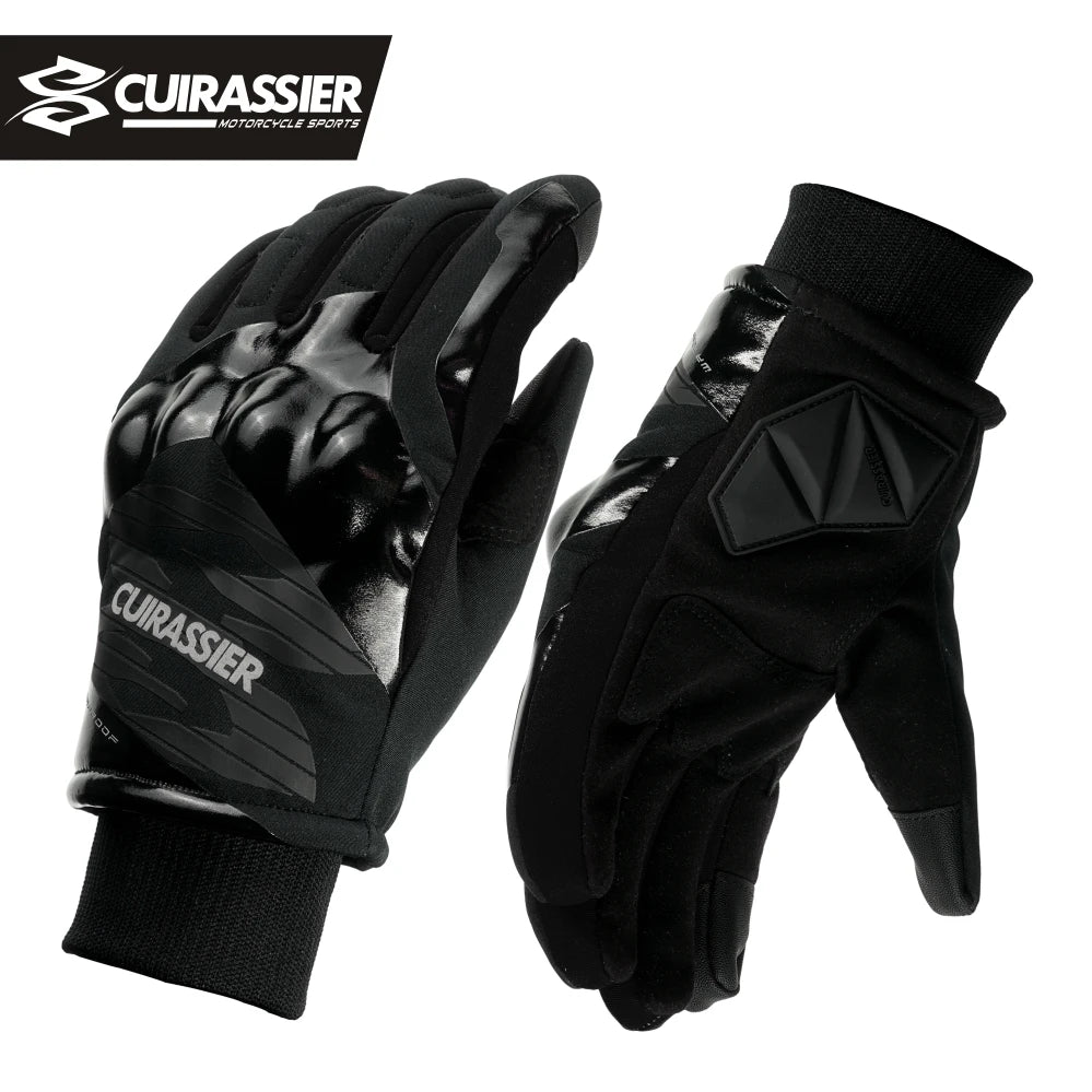 Cuirassier Warm Waterproof Motorcycle Gloves