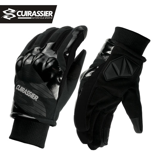 Cuirassier Warm Waterproof Motorcycle Gloves