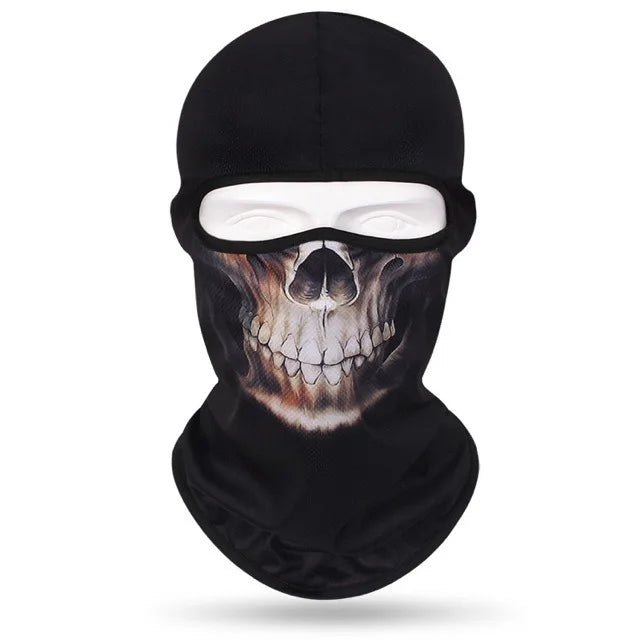 Motorcycle Skull Face Mask