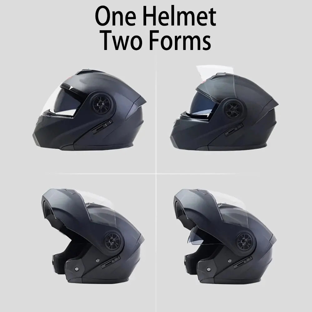 BLD Helmet - Dual Lens Flip Up
