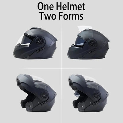 BLD Helmet - Dual Lens Flip Up