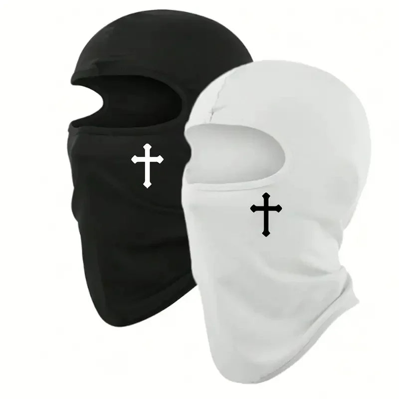 Breathable Black Cross Full Face
