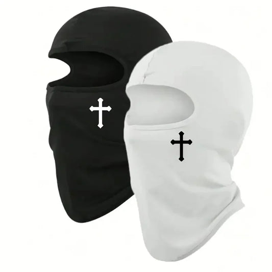 Breathable Black Cross Full Face
