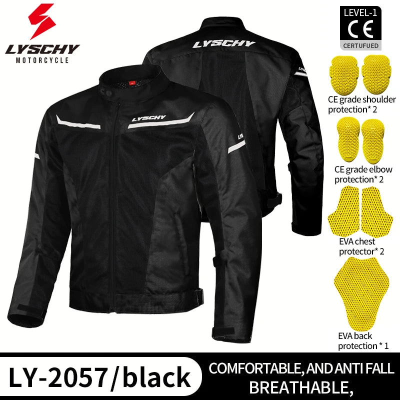 LYSCHY Motorcycle Jacket Summer