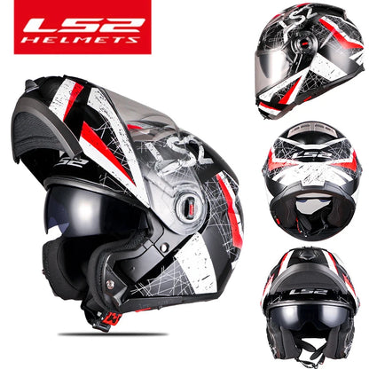 LS2 FF370 Double Lens Modular Helmet