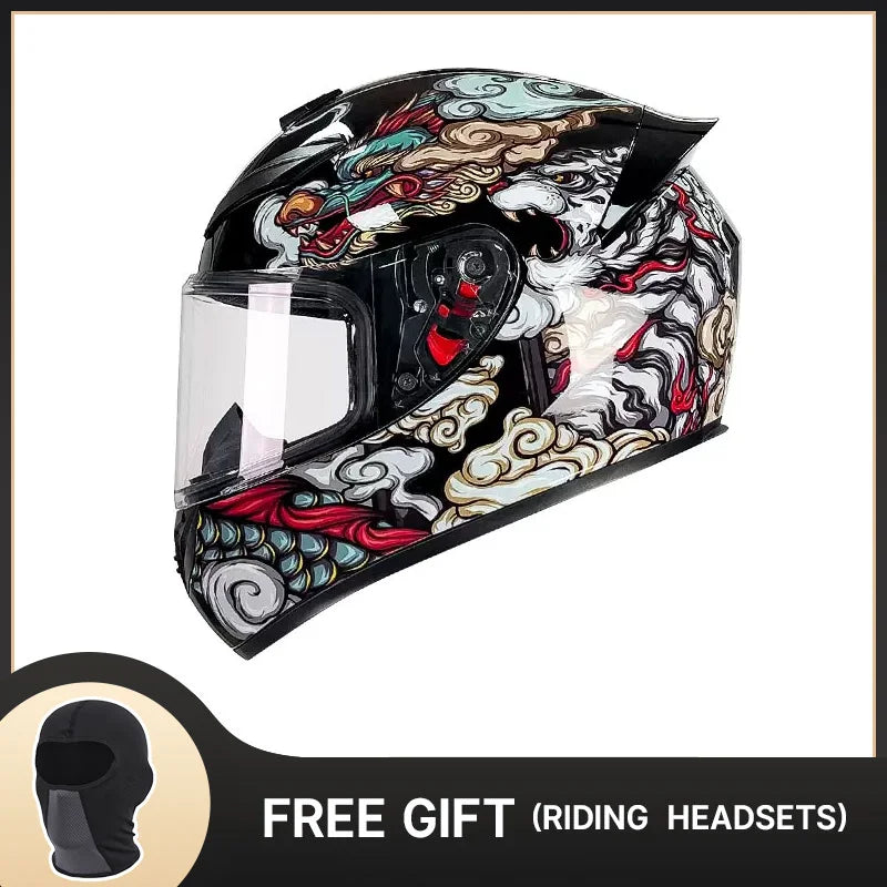 RED VENOM SPORTBIKE HELMET AND MORE