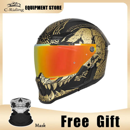 C-Riding Winter Sportbike Helmet