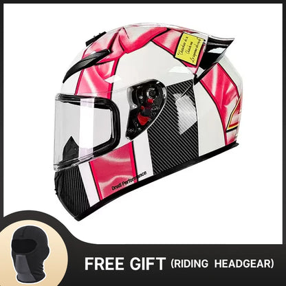 RED VENOM SPORTBIKE HELMET AND MORE