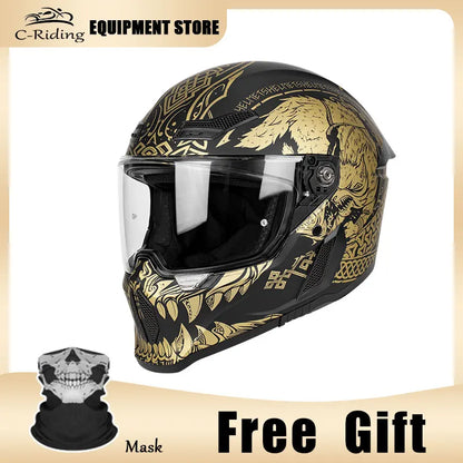 C-Riding Winter Sportbike Helmet