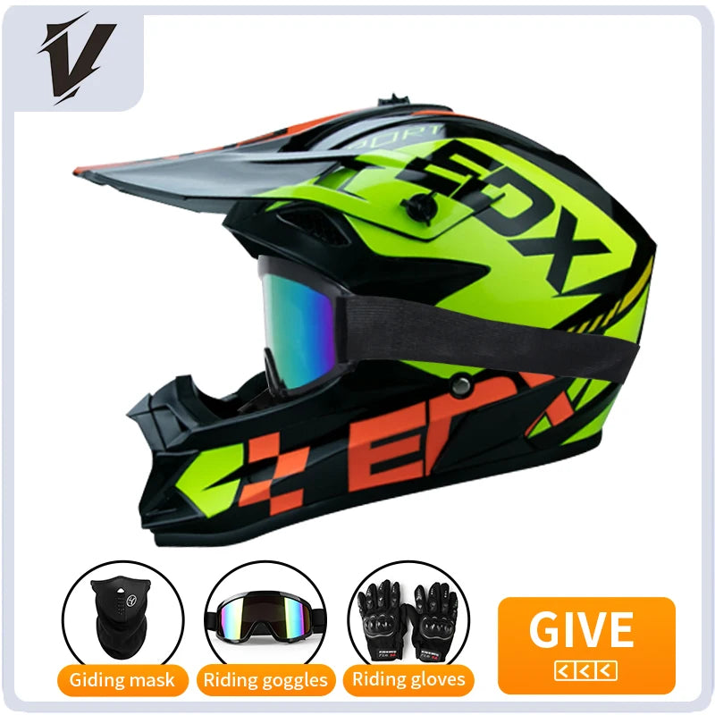 Motorbike Helmet Full Face Helmet + gifts
