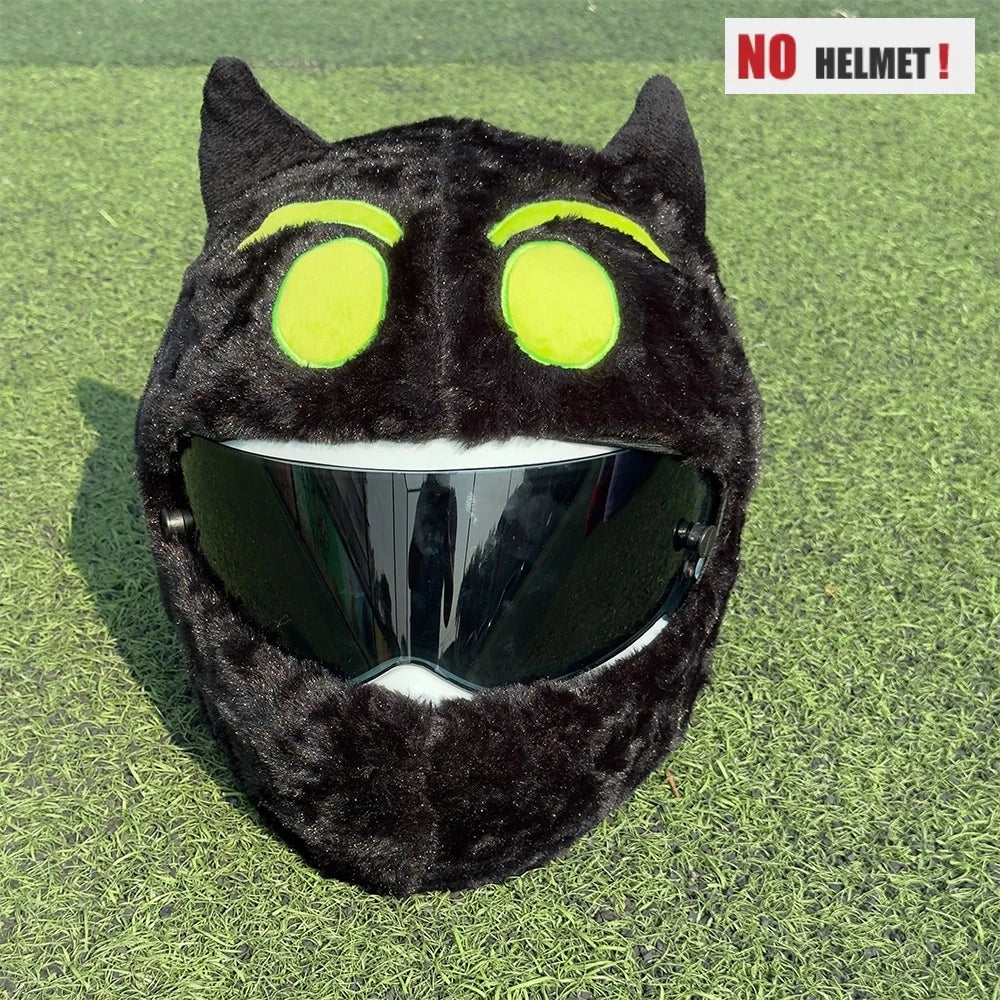 Motorcycle Full Helmet Cover Cartoon Plush