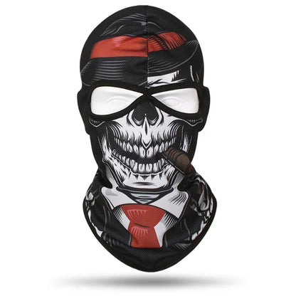 Motorcycle Skull Face Mask