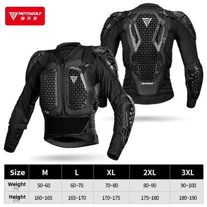 Motorcycle Jacket Body Armor